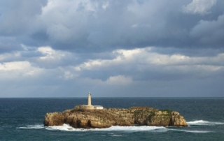 Vista general de la Isla de Mouro